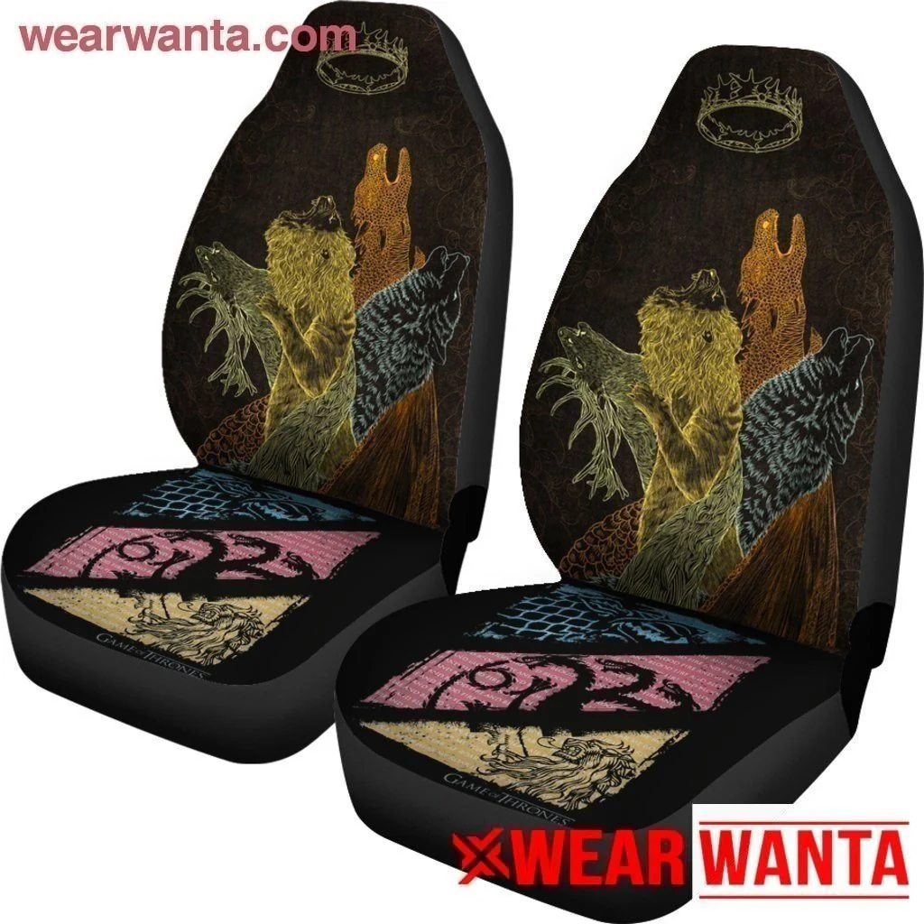 Game Of Thrones Symbol Of House Car Seat Covers LT04 - Image 3