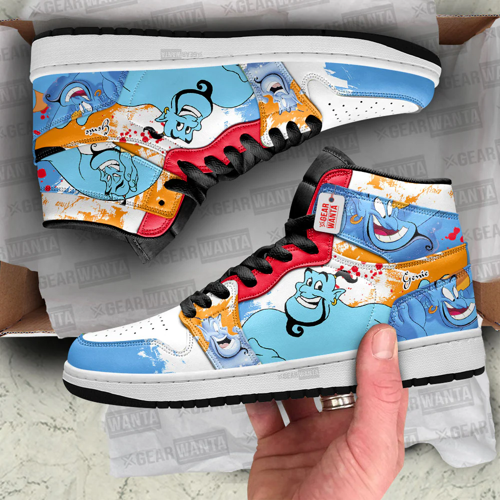 Genie High-Top Leather Sneakers Custom - Image 3
