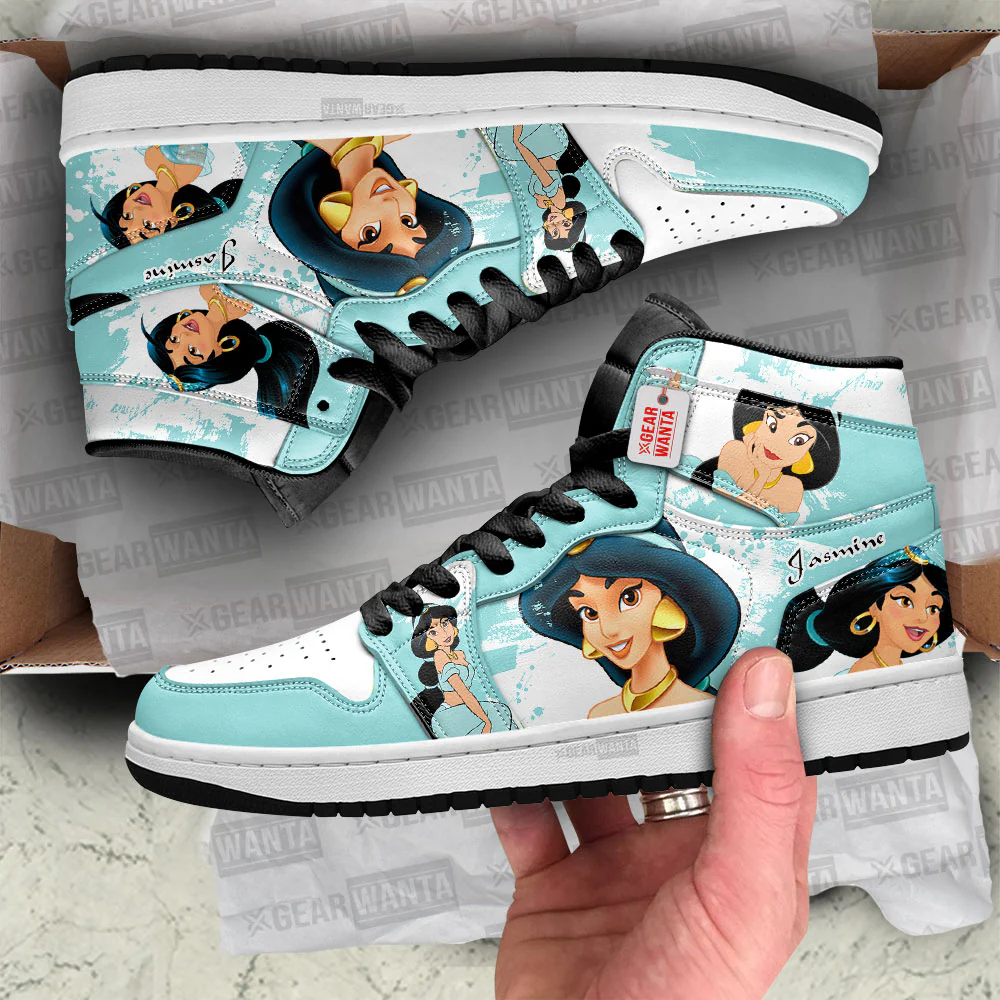 Jasmine High-Top Leather Sneakers Custom - Image 3