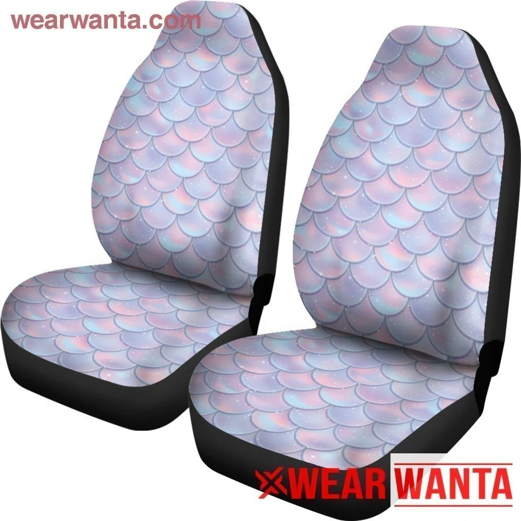 Mermaid Car Seat Covers Custom Skin Printed Car Decoration - Image 3